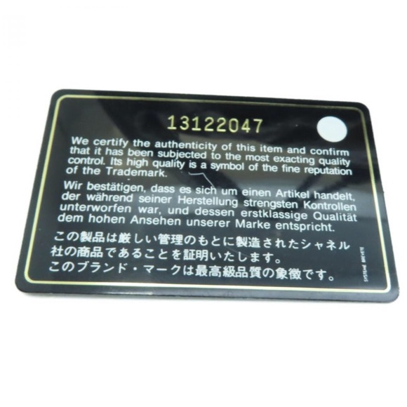 💎 CHANEL 💎 RARE CROISSANT ZIPPER CLOSURE REAL LEATHER - Picture 8 of 12